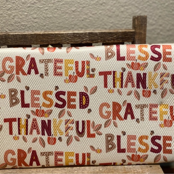 Thankful Grateful Blessed Dish Drying Mat, Fall Dish Drying Mat, Dish Drying Mat - Picture 7 of 12